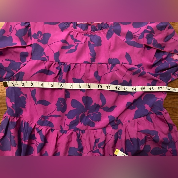 SHEIN Women’s Vacay Dress in Pink and Purple Floral print Medium - Picture 6 of 7